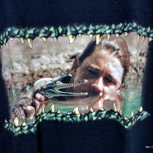 Vintage 1999 The Crocodile Hunter Steve Irwin T-shirt Size Large